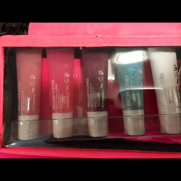 💗VS PINK ENDLESS WEEKEND 5PC LIP GLOSS SET - Picture 6 of 8